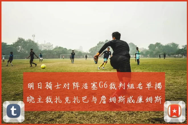 明日骑士对阵活塞G6裁判组名单揭晓主裁扎克扎巴与詹姆斯威廉姆斯在列